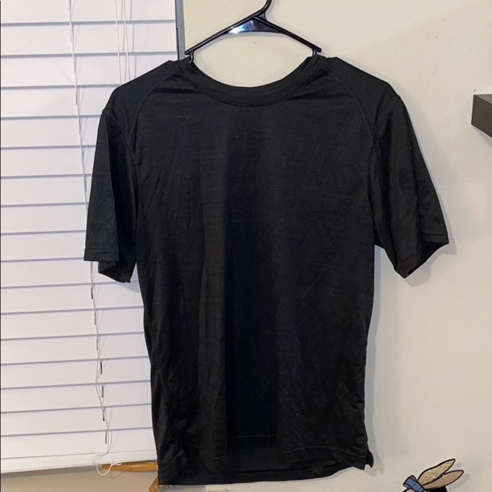REI black T-shirt